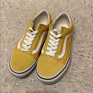 Yellow Old Skool Vans